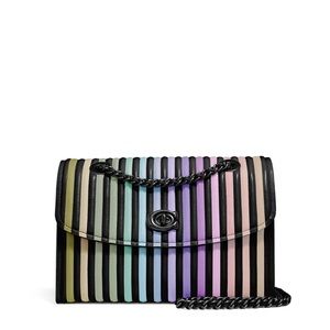 Coach Ombre Quilted Parker in Black Multi Colour